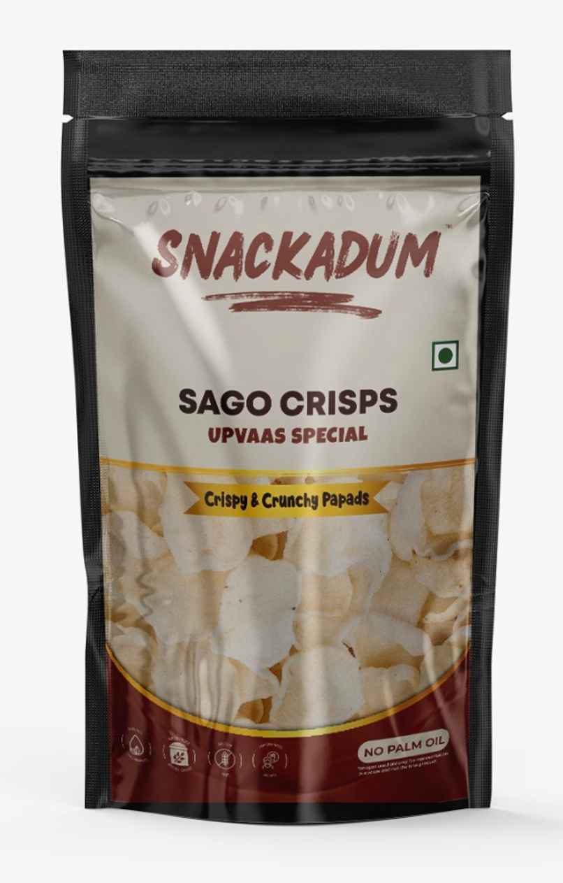 Snackadum Sago Crisps | Upvas Special Snackadum Sago Crisps | Upvas Special