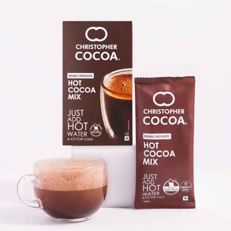 Christopher Cocoa Hot Cocoa Premix | Instant Hot Chocolate | 3 Sachets