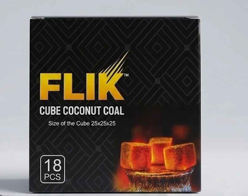 Flik Cube Coconut Coal