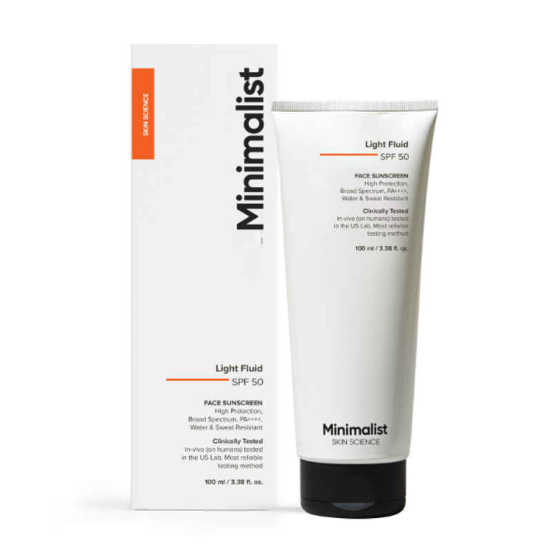 Minimalist Light Fluid SPF 50 Sunscreen Minimalist Light Fluid SPF 50 Sunscreen