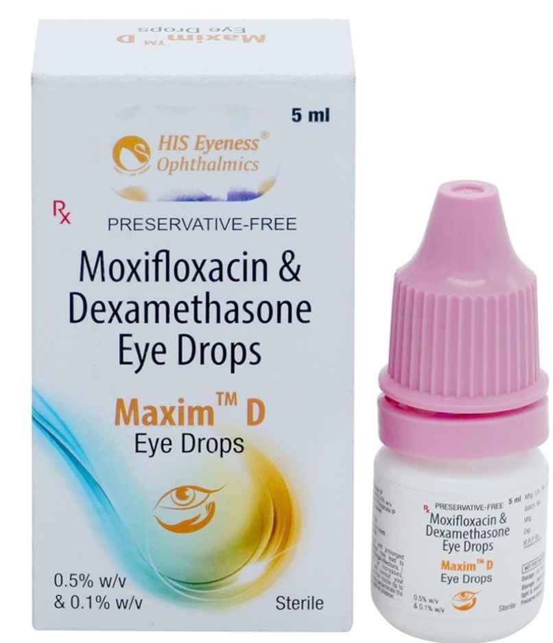 Maxim D Eye Drop