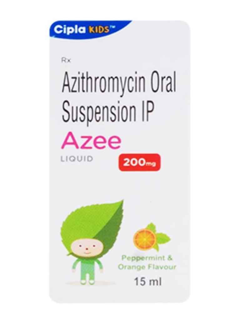 Azee 200mg Peppermint & Orange Flavour Oral Suspension