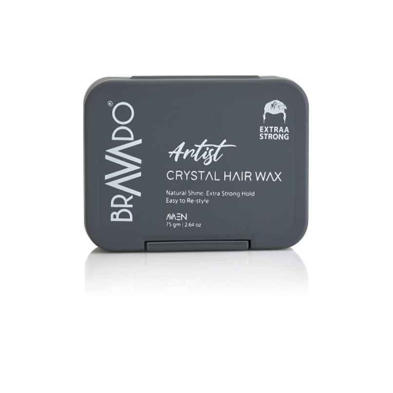 Bravado Artist Crystal Hair Wax - Extraa Strong Hold