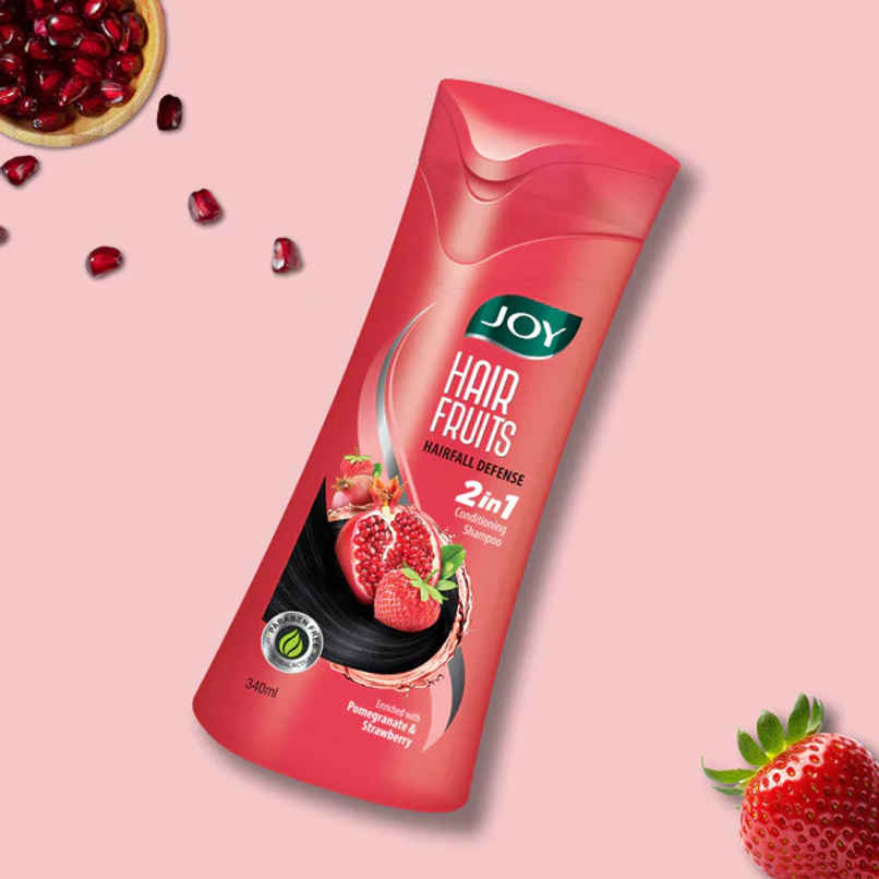 JOY Hair Fruits Hair Fall Defense Conditioning Shampoo