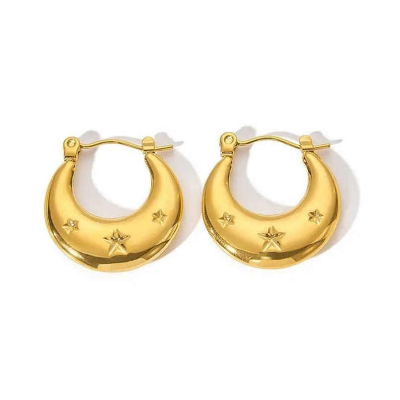 Estailo Fashion Women's Jewellery Earrings Gold | One Size