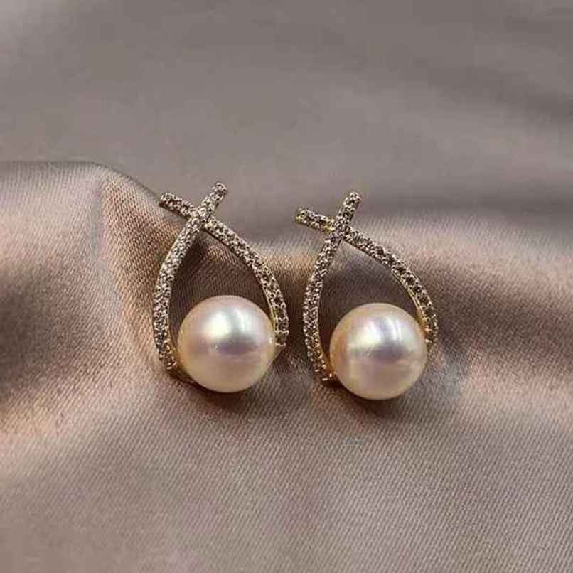 Estailo Fashion Women's Jewellery Earrings White Gold One Size | E0001486 Estailo Fashion Women's Jewellery Earrings White Gold One Size | E0001486