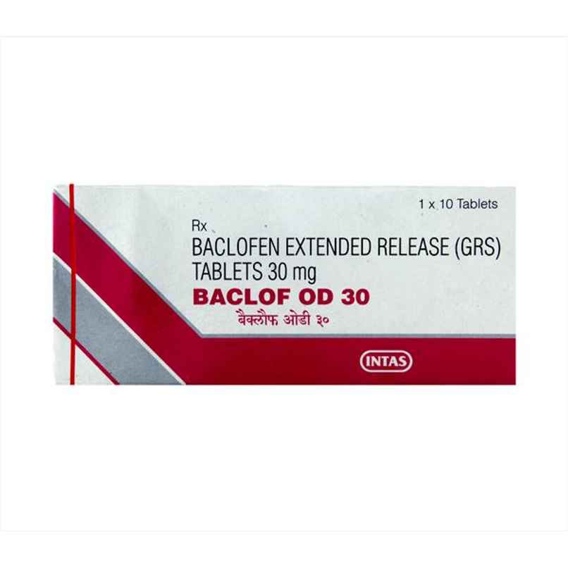 Baclof OD 30 Tablet ER Baclof OD 30 Tablet ER