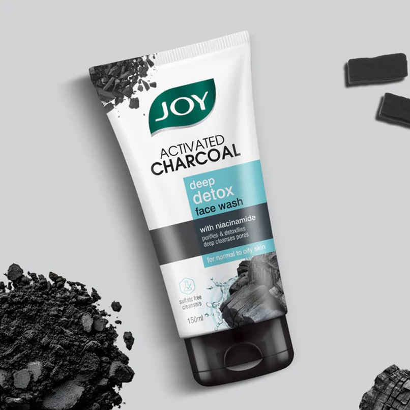 Joy Activated Charcoal Deep Detox Face Wash Joy Activated Charcoal Deep Detox Face Wash
