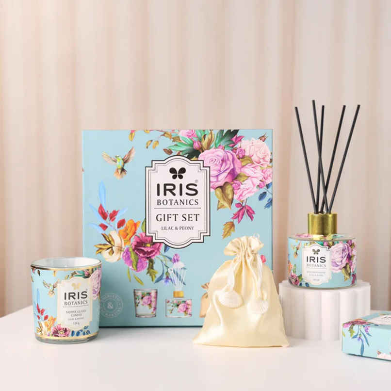 Iris Botanics Gift set Fragrance Lilac & Peony