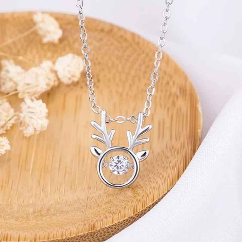 Estailo Fashion Women's Jewellery Necklace & Pendants Silver | One Size