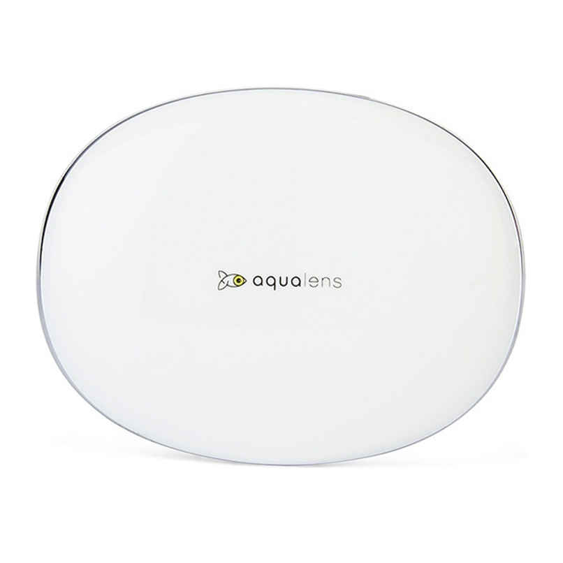 Aqualens Contact Lens Designer Case - White | Oval