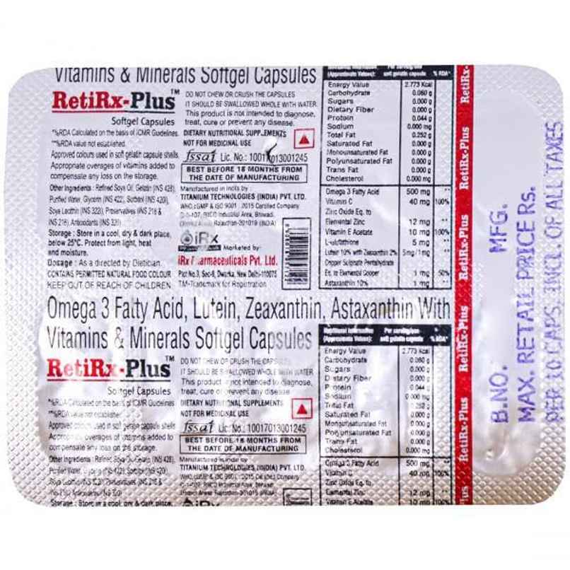 Retirx Plus Softgel Capsule