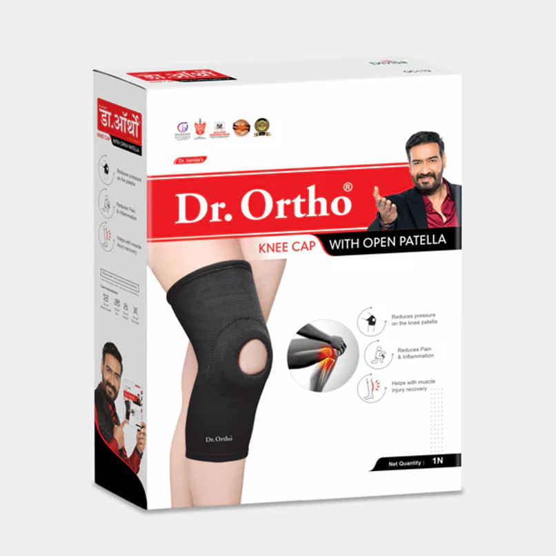 Dr. Ortho Knee Support Cap Open Patella