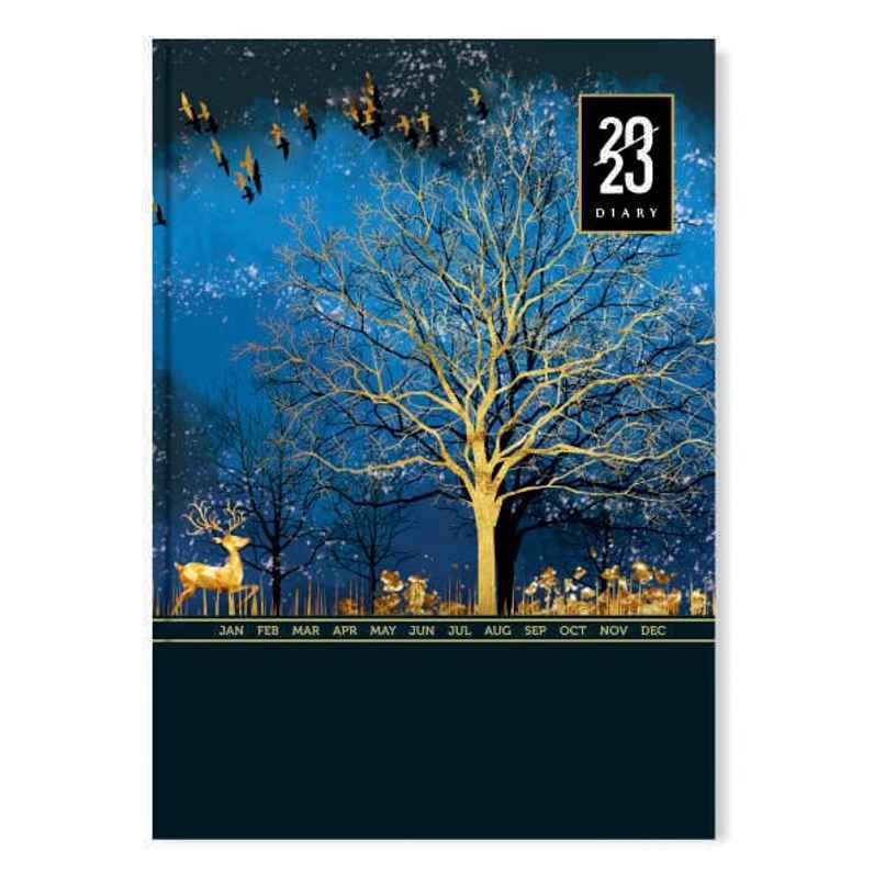 Matrikas Dated Diary-A5 Nature Printed Diary-(Size-148 X 205 mm)-336 Pages