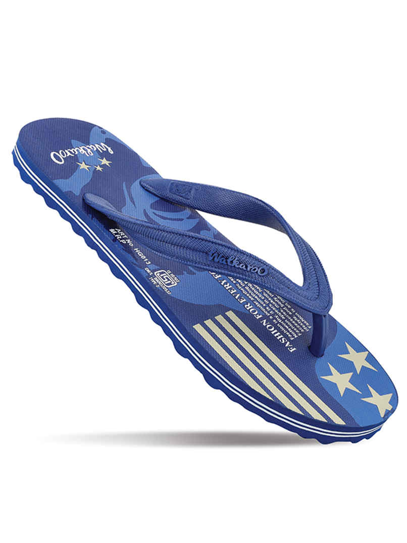 Walkaroo Men's Dailywear Hawai | HL013 Navy Blue | UK 9