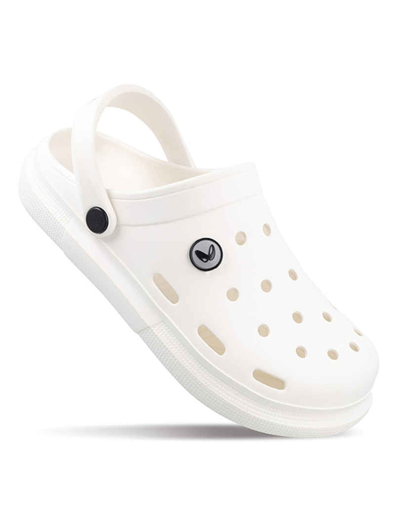 Walkaroo Men's Clogs - WC4843 White UK7