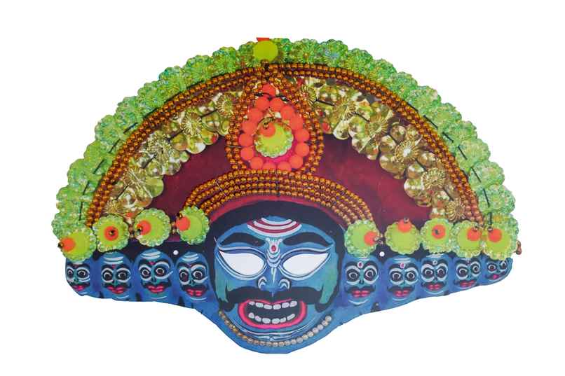 Divine Vibes Ravan Mask