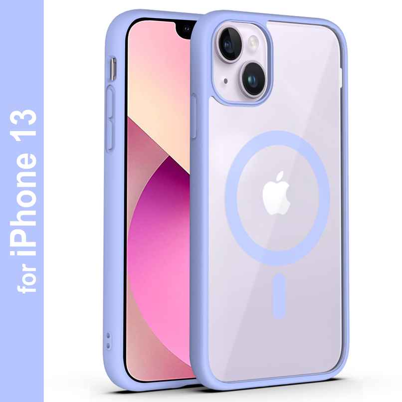 Zapcase Back Cover For Apple Iphone 13 (MagSafe-Sierrablue) Zapcase Back Cover For Apple Iphone 13 (MagSafe-Sierrablue)