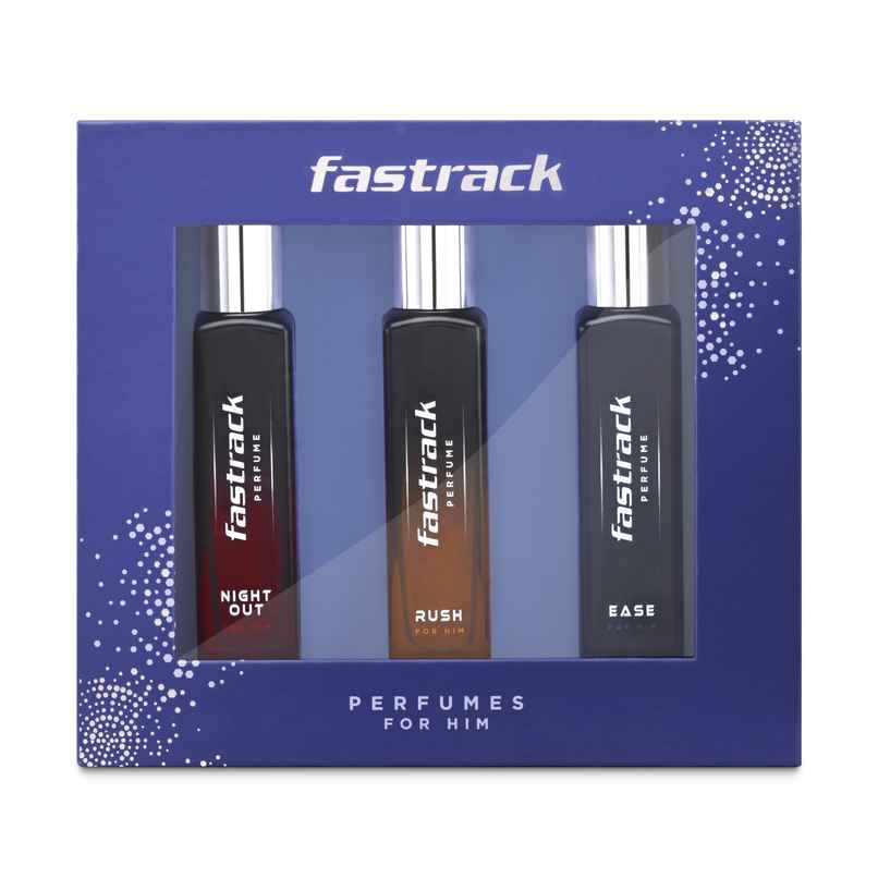 Fastrack Gift Pack Perfume For Men | Ease | Night Out | Rush