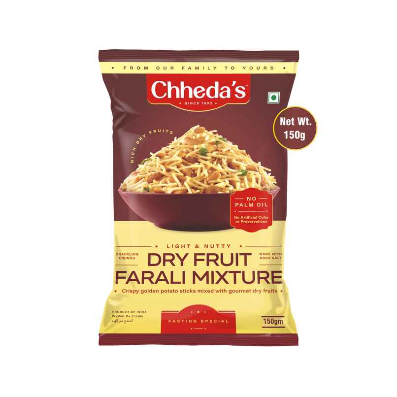 Chheda's Dry Fruit Farali Mixture | No Palm Oil Chheda's Dry Fruit Farali Mixture | No Palm Oil