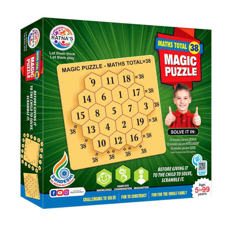 Ratna's Magic Puzzle - 38 | Assorted