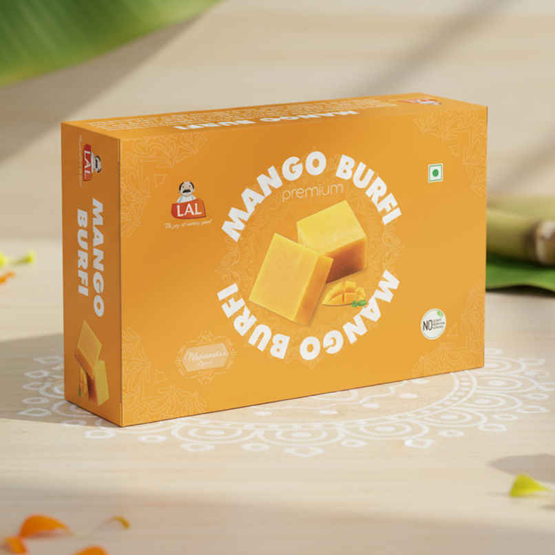 Lal Mango Burfi | Sweet & Delicious