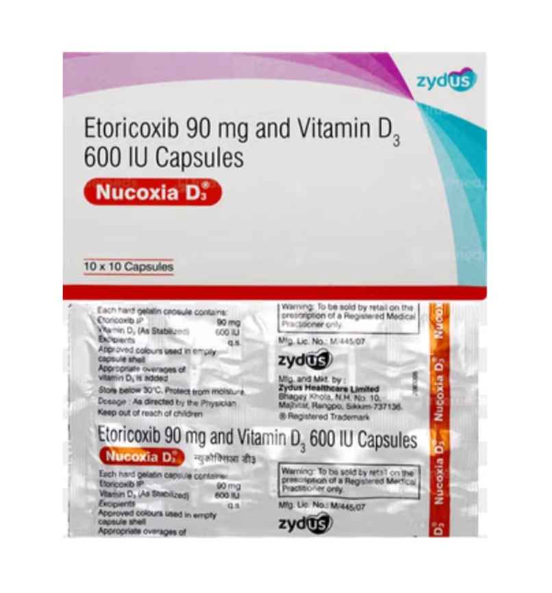 Nucoxia D3 Capsule