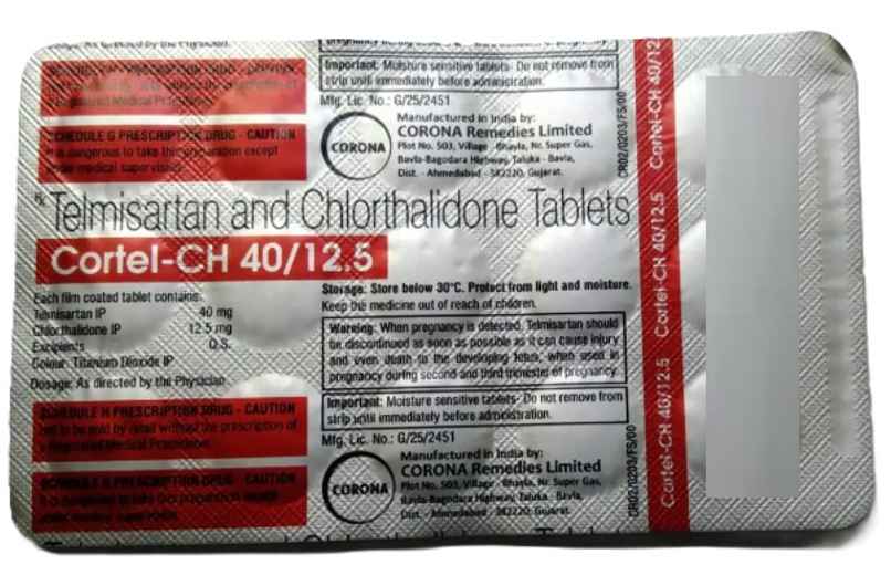 Cortel-CH 40/12.5 Tablet