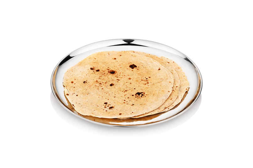 Bhalaria Stainless Steel Heavy Gauge Dinner Plate | Mirror Finish | 28 Cm Dia Bhalaria Stainless Steel Heavy Gauge Dinner Plate | Mirror Finish | 28 Cm Dia