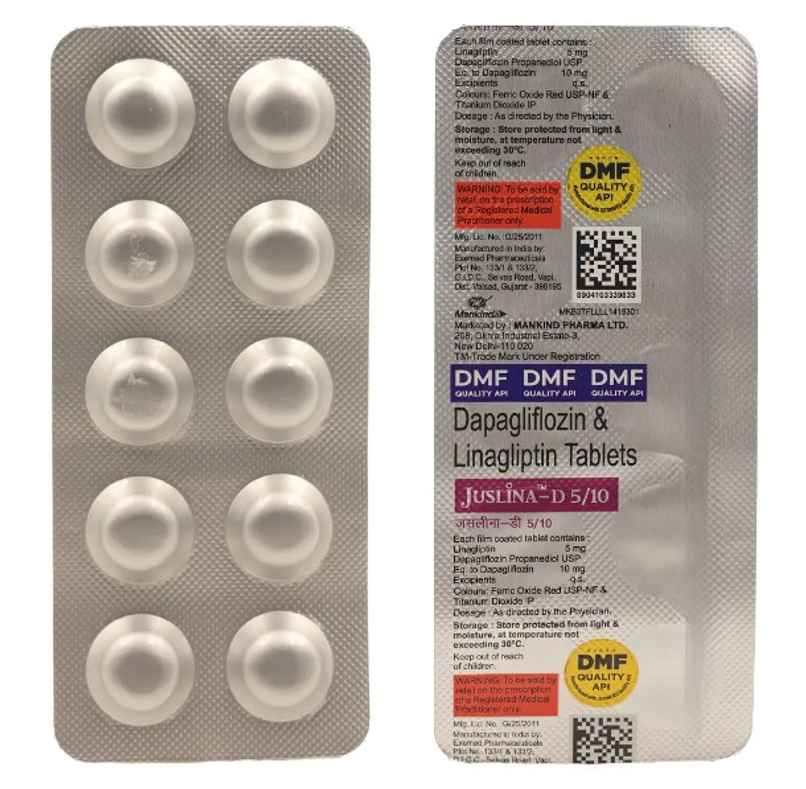 Juslina-D 5/10 Tablet