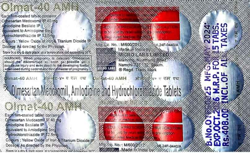 Olmat-40 AMH Tablet