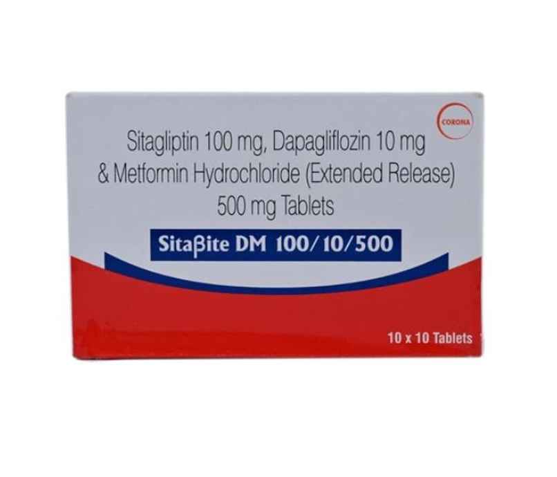 Sitabite DM 100/10/500 Tablet ER