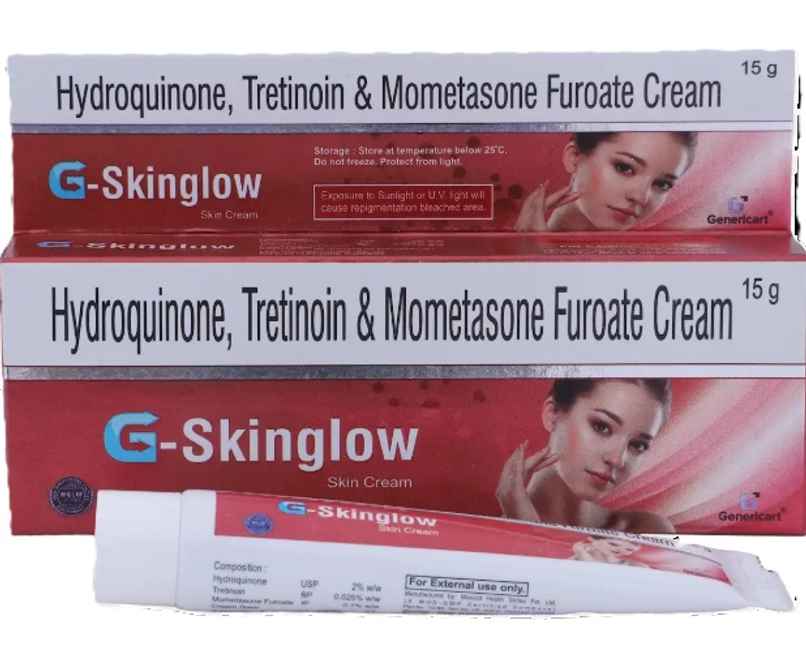 Genericart Hydroquinone 2% W/W,Tretinoin 0.025% W/W,Mometasone Furoate 0.1% W/W Cream Genericart Hydroquinone 2% W/W,Tretinoin 0.025% W/W,Mometasone Furoate 0.1% W/W Cream