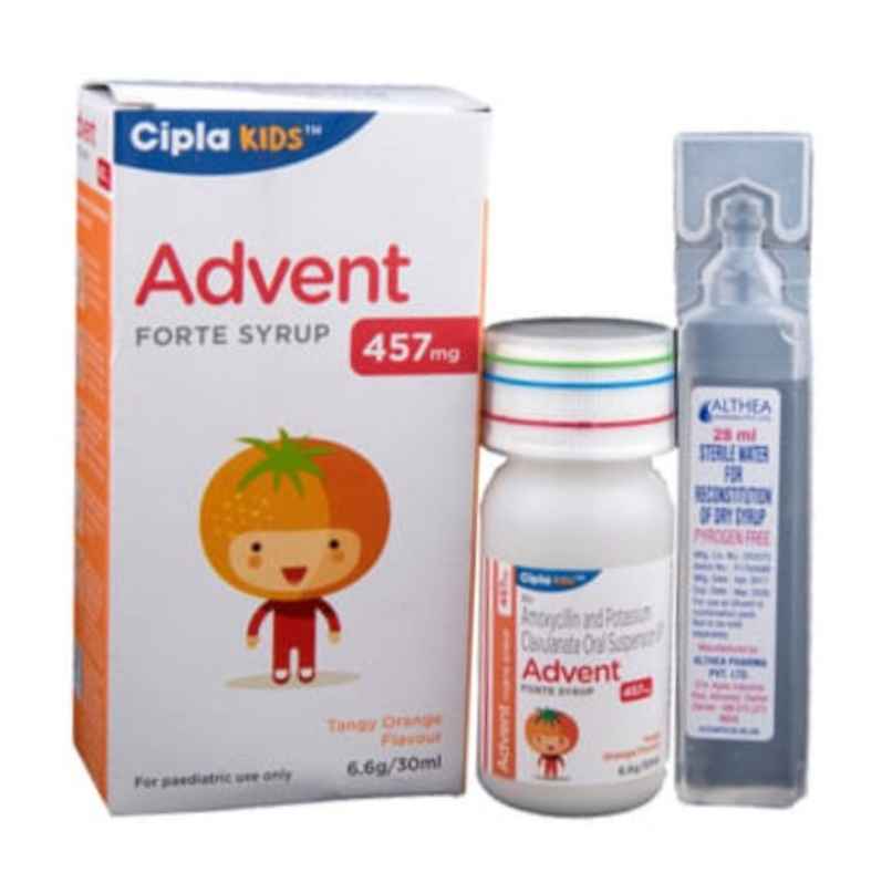 Advent Forte 457mg  Tangy Orange Flavour Syrup