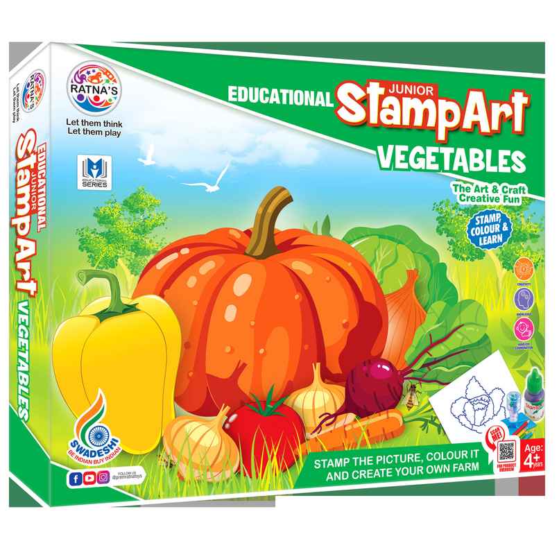 Ratna's Stamp Art | S Vegetable