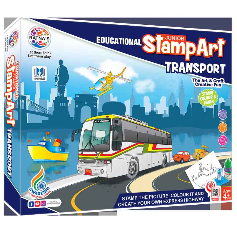 Ratna's Stamp Art | S Transport