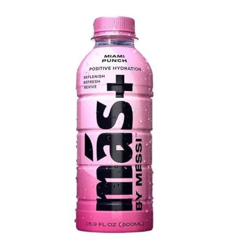 Mas+ By Messi Positive Hydration Miami Punch
