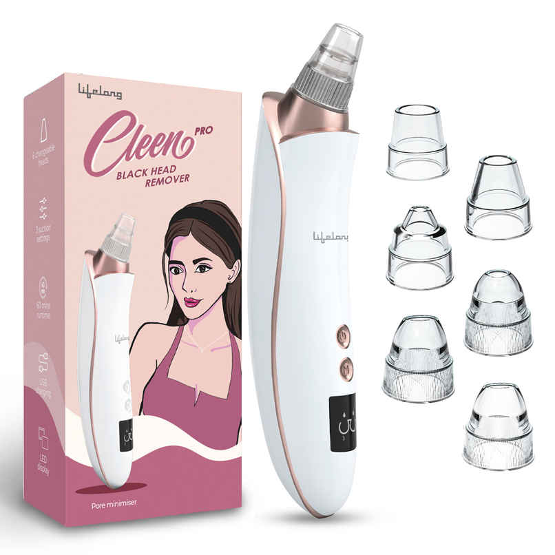 Lifelong LED display, 3 power for choice, Diamond skin peeling, Comedo suction, Llithium Battery