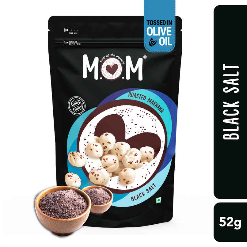MOM Black Salt Roasted Makhana