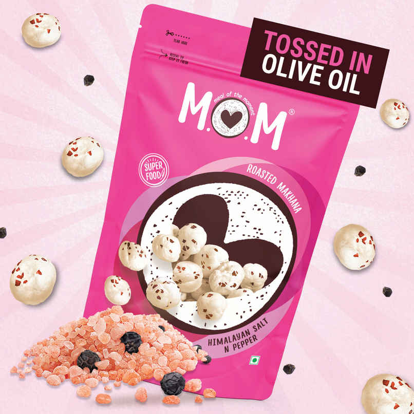 MOM Himalayan Salt & Pepper Roasted Makhana