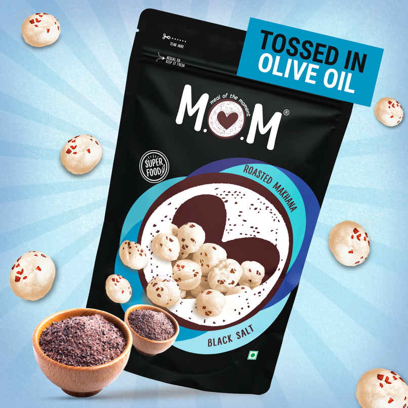 MOM Black Salt Roasted Makhana
