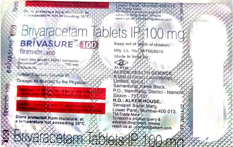 Brivasure-100 Tablet Brivasure-100 Tablet