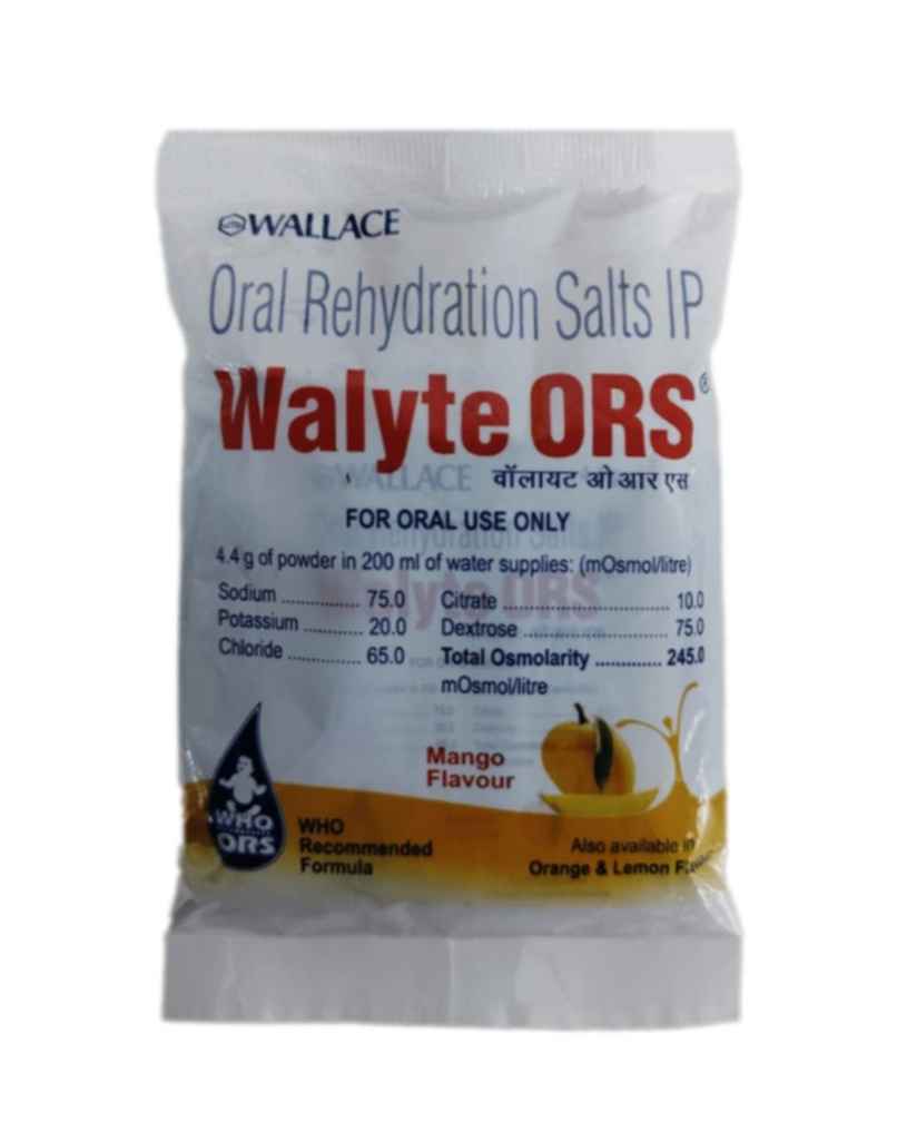 Walyte ORS Mango Flavour Sachet Walyte ORS Mango Flavour Sachet