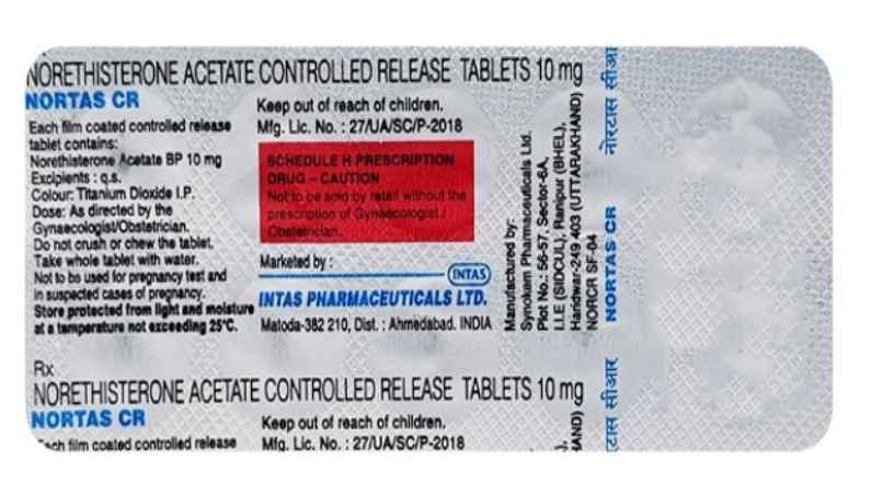 Nortas CR 10mg Tablet