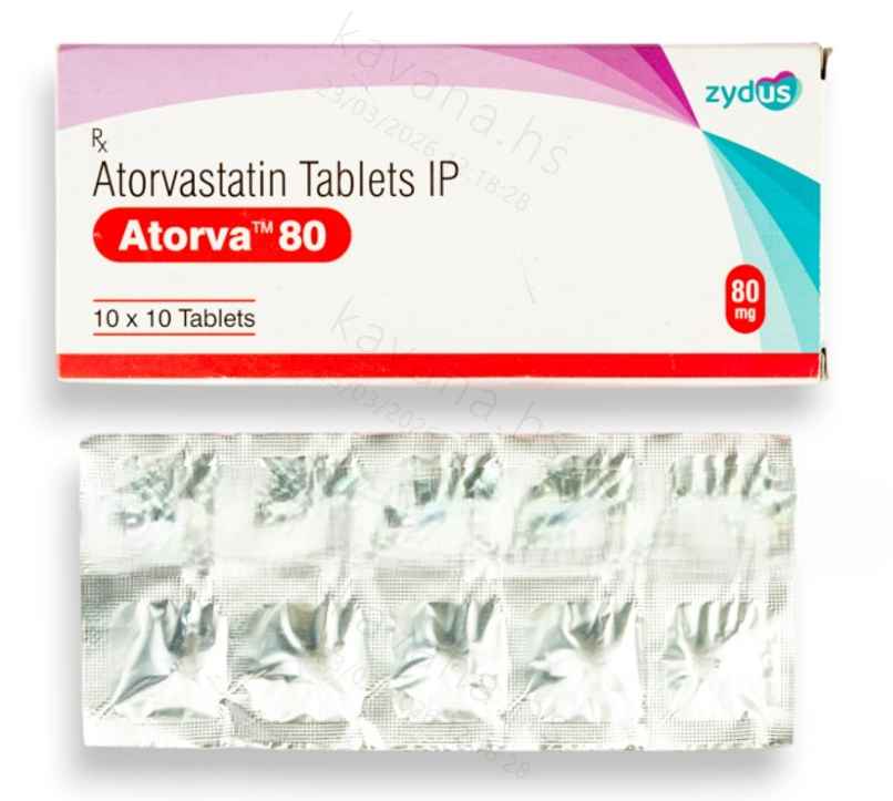 Atorva 80 Tablet