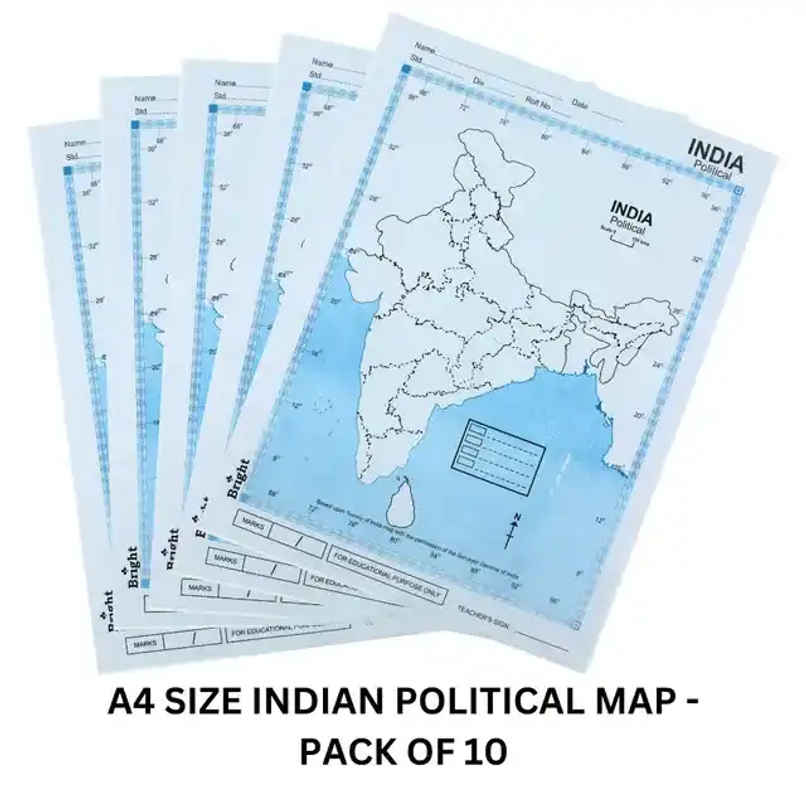 ABK India Political Map ABK India Political Map