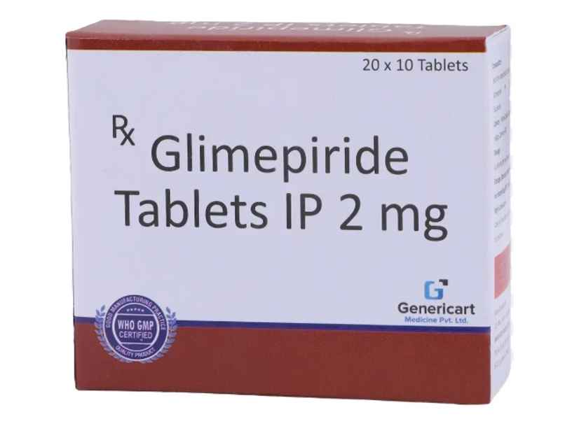 Genericart Glimepiride 2mg Tablet Genericart Glimepiride 2mg Tablet
