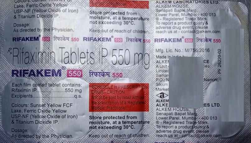 Rifakem 550 Tablet Rifakem 550 Tablet