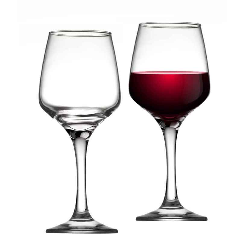 Meridian Stem Glass | 320 ml | Set of 2 | Premium & Durable | Roxx