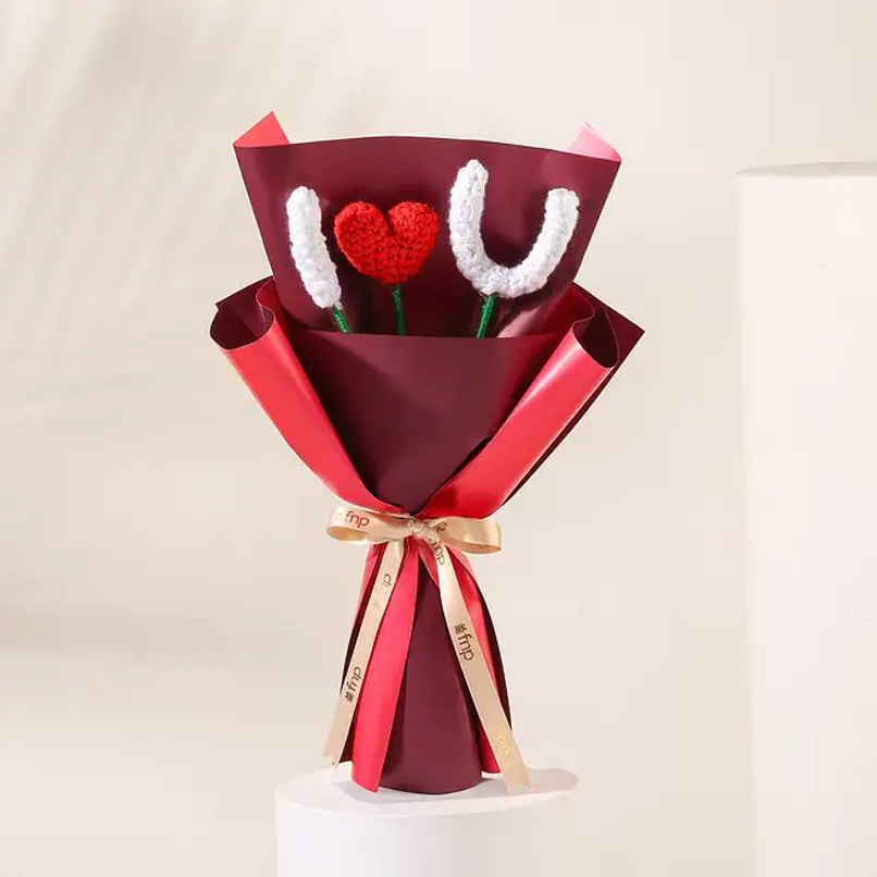 Elegant Crochet Flower Blooms Bouquet | FNP